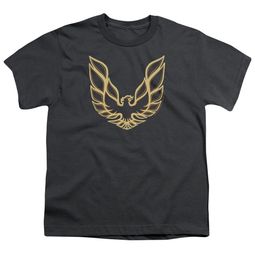 Pontiac Kids Shirt Firebird Charcoal T-Shirt