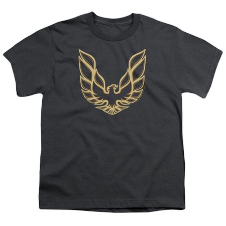 Pontiac Kids Shirt Firebird Charcoal T-Shirt