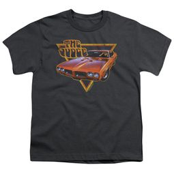 Pontiac Kids Shirt Judged Charcoal T-Shirt