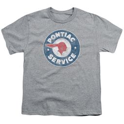 Pontiac Kids Shirt Vintage Service Sports Grey T-Shirt