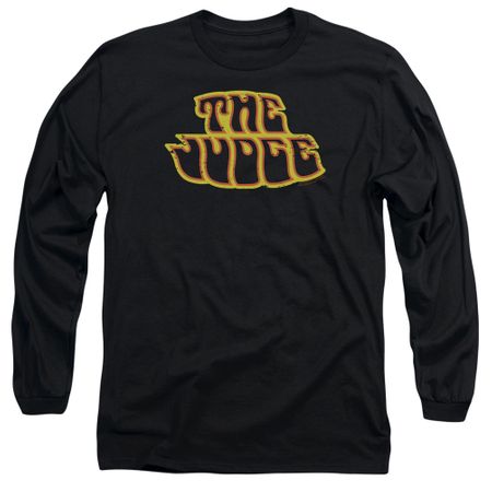Pontiac Long Sleeve Shirt Judge Logo Black Tee T-Shirt