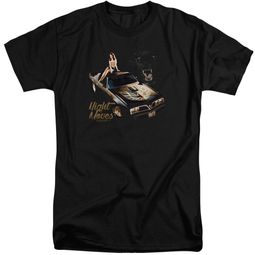 Pontiac Shirt 77 Firebird Black Tall T-Shirt