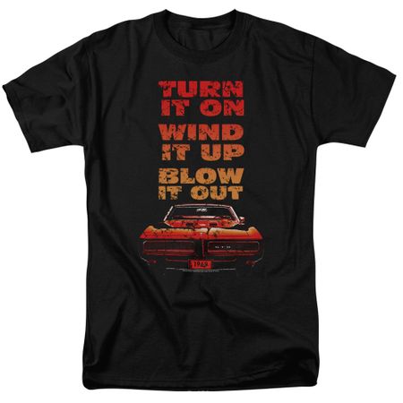 Pontiac Shirt Blow It Out GTO Black T-Shirt