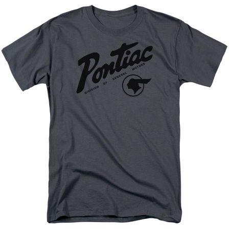 Pontiac Shirt Division Of GM Charcoal T-Shirt