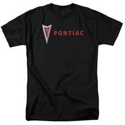 Pontiac Shirt Modern Logo Black T-Shirt