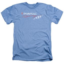 Pontiac Shirt Racing Heather Light Blue T-Shirt