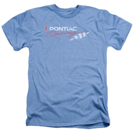Pontiac Shirt Racing Heather Light Blue T-Shirt