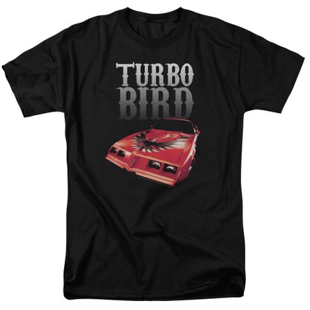 Pontiac Shirt Turbo Bird Black T-Shirt