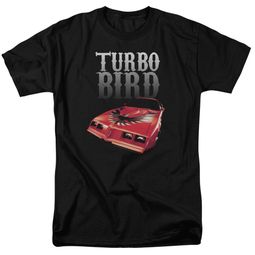 Pontiac Shirt Turbo Bird Black T-Shirt