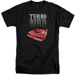 Pontiac Shirt Turbo Bird Black Tall T-Shirt