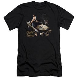 Pontiac Slim Fit Shirt 77 Firebird Black T-Shirt