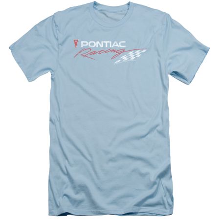 Pontiac Slim Fit Shirt Racing Light Blue T-Shirt