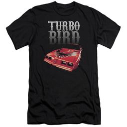 Pontiac Slim Fit Shirt Turbo Bird Black T-Shirt