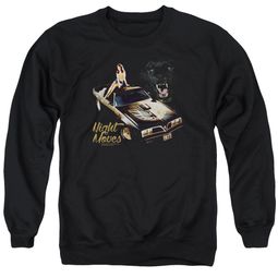Pontiac Sweatshirt 77 Firebird Adult Black Sweat Shirt