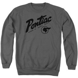 Pontiac Sweatshirt Division Of GM Adult Charcoal Sweat Shirt