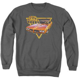 Pontiac Sweatshirt Judged Adult Charcoal Sweat Shirt