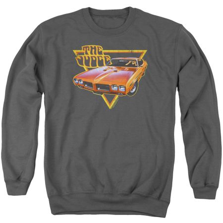 Pontiac Sweatshirt Judged Adult Charcoal Sweat Shirt