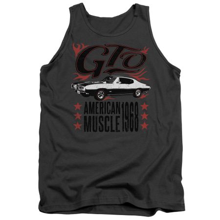 Pontiac Tank Top 68 GTO Charcoal Tanktop