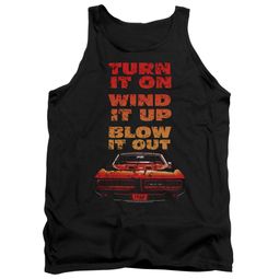 Pontiac Tank Top Blow It Out GTO Black Tanktop
