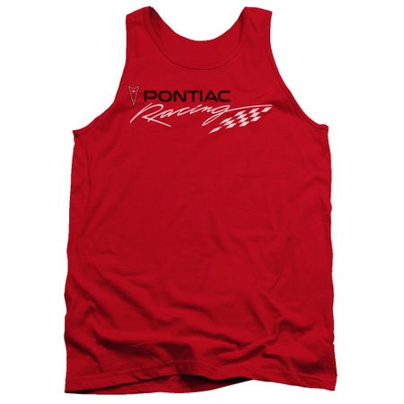 Pontiac Tank Top Racing Red Tanktop
