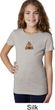 Poop Emoji Patch Middle Print Girls Shirt