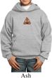 Poop Emoji Patch Middle Print Kids Hoody