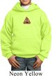 Poop Emoji Patch Middle Print Kids Hoody
