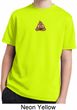 Poop Emoji Patch Middle Print Kids Moisture Wicking Shirt