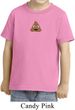 Poop Emoji Patch Middle Print Toddler Shirt