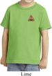 Poop Emoji Patch Pocket Print Toddler Shirt