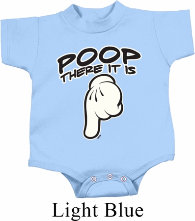 Poop There It Is Baby Onesie