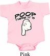 Poop There It Is Baby Onesie