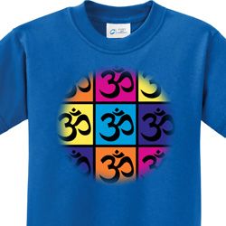 Pop Art Om Kids Yoga Shirts