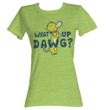 Popeye Juniors Shirt Watup Dawg Heather T-Shirt Tee