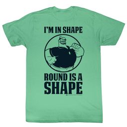Popeye Shirt Round Clover Green T-Shirt