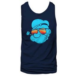 Popeye Shirt Tank Top Avaitors Navy Tanktop