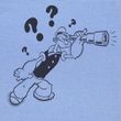 Popeye Shirt WHAD Adult Light Blue T-Shirt Tee