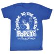 Popeye Shirt Whiteness Adult Royal T-Shirt Tee
