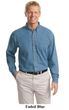 Port Authority Denim Dress Shirt Tall Long Sleeve