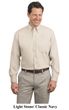 Port Authority Dress Shirt Extended Size Long Sleeve Easy Care