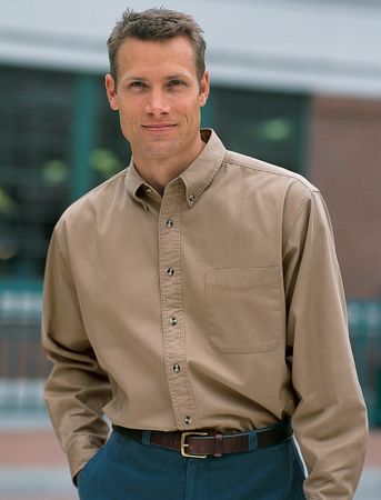 Port Authority Dress Shirt Long Sleeve Twill