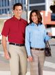 Port Authority Dress Shirt Wrinkle Resistant Short Sleeve Easy Care