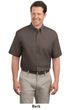 Port Authority Dress Shirt Wrinkle Resistant Short Sleeve Easy Care