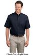 Port Authority Dress Shirt Wrinkle Resistant Short Sleeve Easy Care