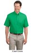 Port Authority Dress Shirt Wrinkle Resistant Short Sleeve Easy Care