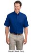 Port Authority Dress Shirt Wrinkle Resistant Short Sleeve Easy Care