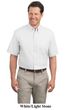 Port Authority Dress Shirt Wrinkle Resistant Short Sleeve Easy Care