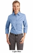 Port Authority Ladies Blouse Dress Shirt Easy Care 3/4 Sleeve