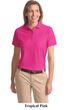 Port Authority Ladies Polo Shirt Golf Sport Silk Touch
