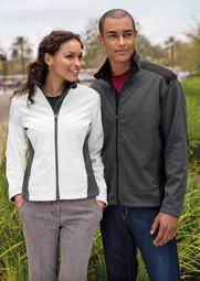 Port Authority Ladies Waterproof Jacket Two Tone Soft Shell Outerwear